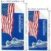 Adorable American Style Beach Towel, Freedom Theme Art, Soft Microfiber Towel, Perfect Gift For National Holiday