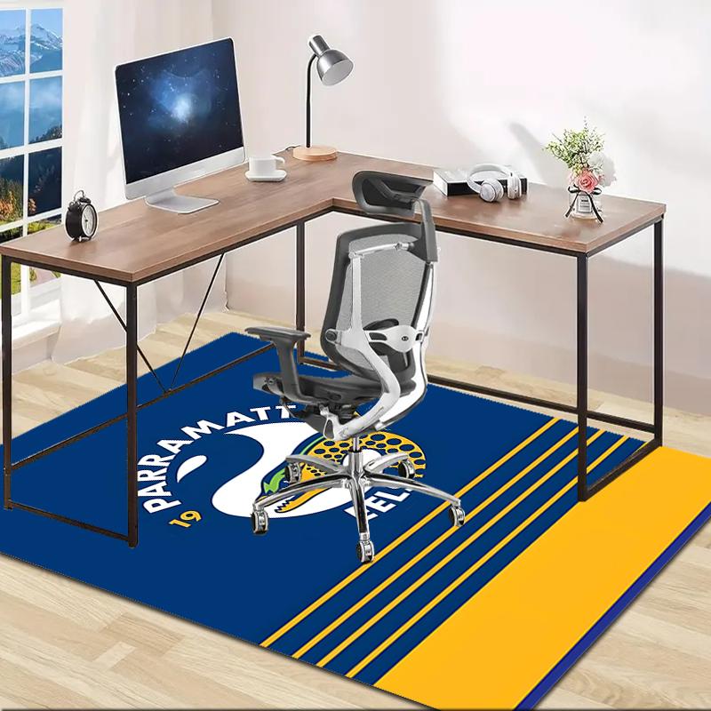 1 Stück Fußballteam-Design Teppich - Rutschfest, Weich & Gemütlich Fußmatte für Wohnzimmer, Schlafzimmer, Büro - Dekoteppich für Innen/Außen