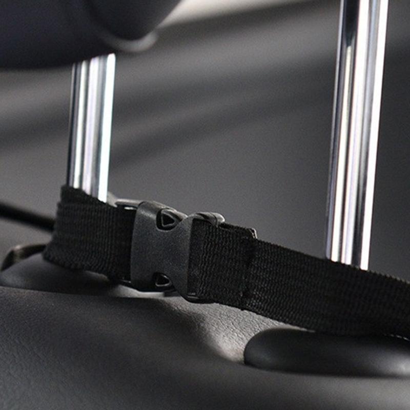 Waterproof Oxford Cloth Rear Seat Back Storage Bag with 4 Pockets Multiple Functional Auto Trunk Organizer for Car Interior