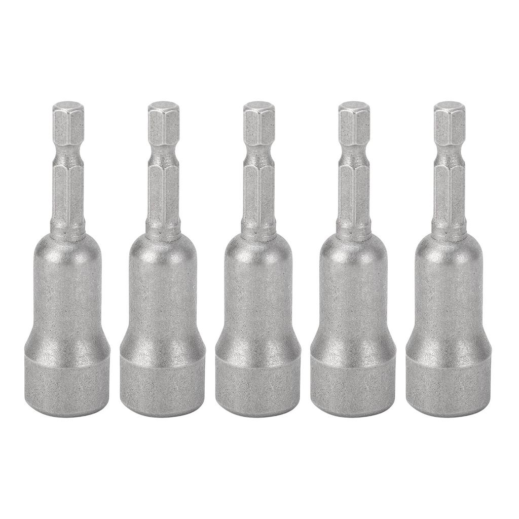 5Pcs Wing Nut Driver Bit 4mm 14 Inch Hex Shank Wing Nut Driver Bit Set for Tightening Loosening
