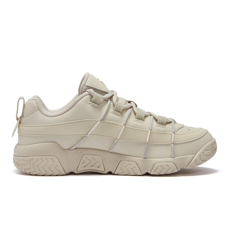 Fila Fusion Buster Lässige Mode Strapazierfähige Retro-Basketballschuhe mit niedrigem Schaft Herren Sneaker Gelb T12M443215FOH