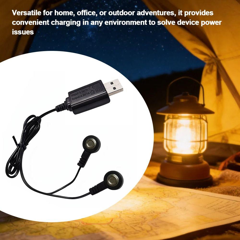 1Pcs Magnetic Lithium Battery Charger USB Universal Battery Charging Cable 3.7V 4.2V USB Magnetic Charger