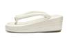 Soubien Zori Traditional Japanese Suitable for Formal Visiting Solid Color Size Pearl Pearl White [SOUBIEN] Women's Sandals, Plain, Simple,