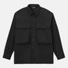 Descente [Allterrain 81] Cordura Ripstop Long Sleeve Shacket Black Sr113Ksr23