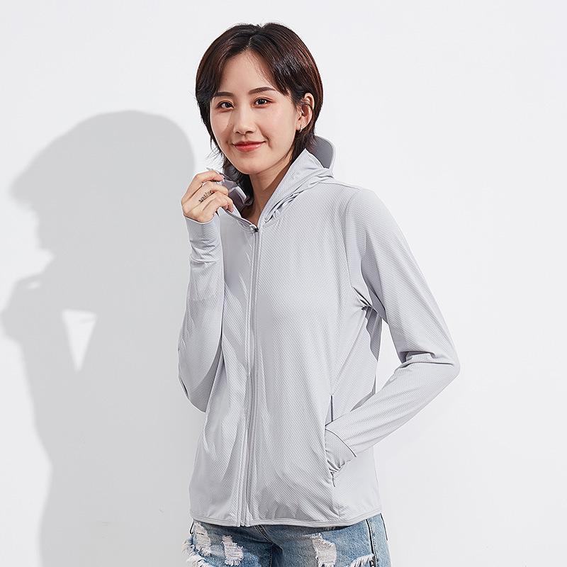 Unisex Quick-Dry Sun Protection Jacket: Breathable, Elastic, Lightweight Outdoor Wear