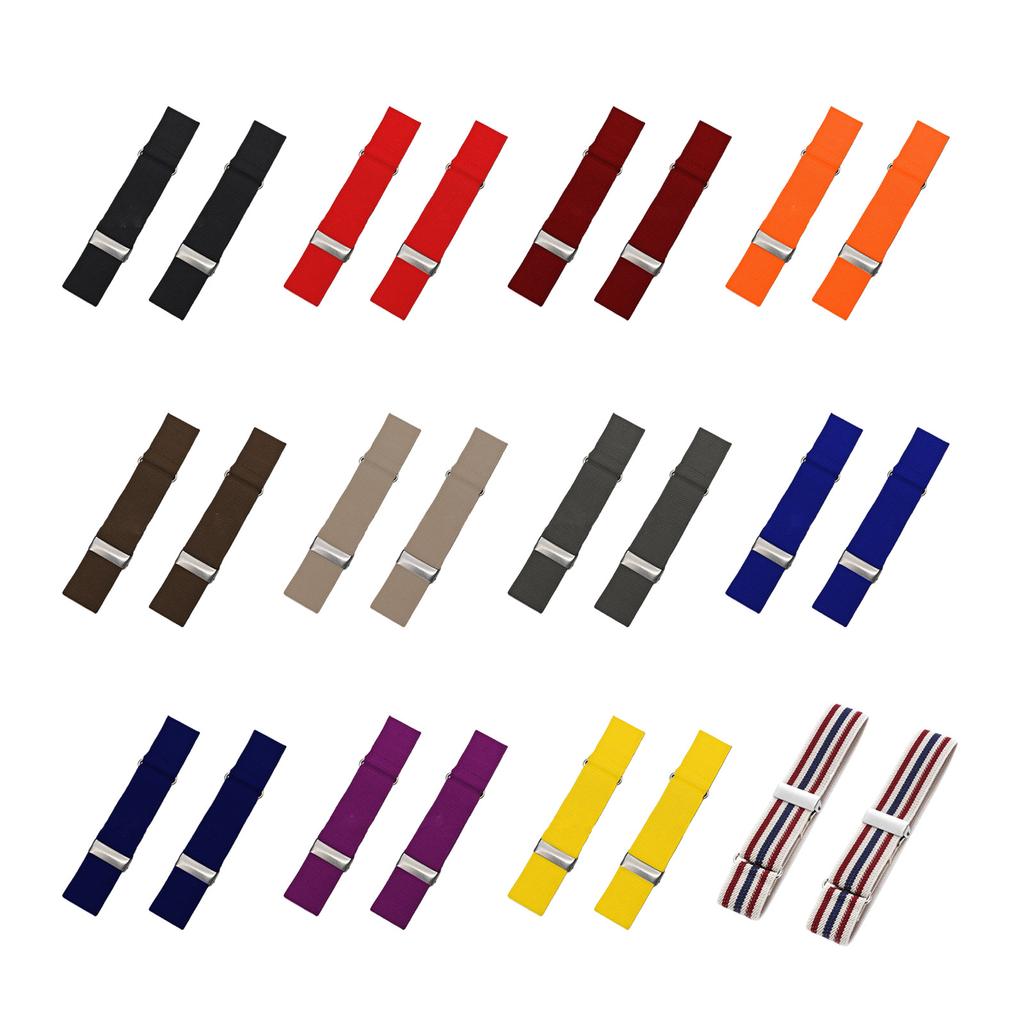 1pair Adjustable Unisex Arm Bands Comfortable Elastics Arm Cuff Fashion Accessory for Easy Adjustment