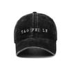 Fashion Letter Embroidery Cap Personalized Baseball Cap Men'S And Women'S Outdoor Sunshade Versatile Washed Hat Tide