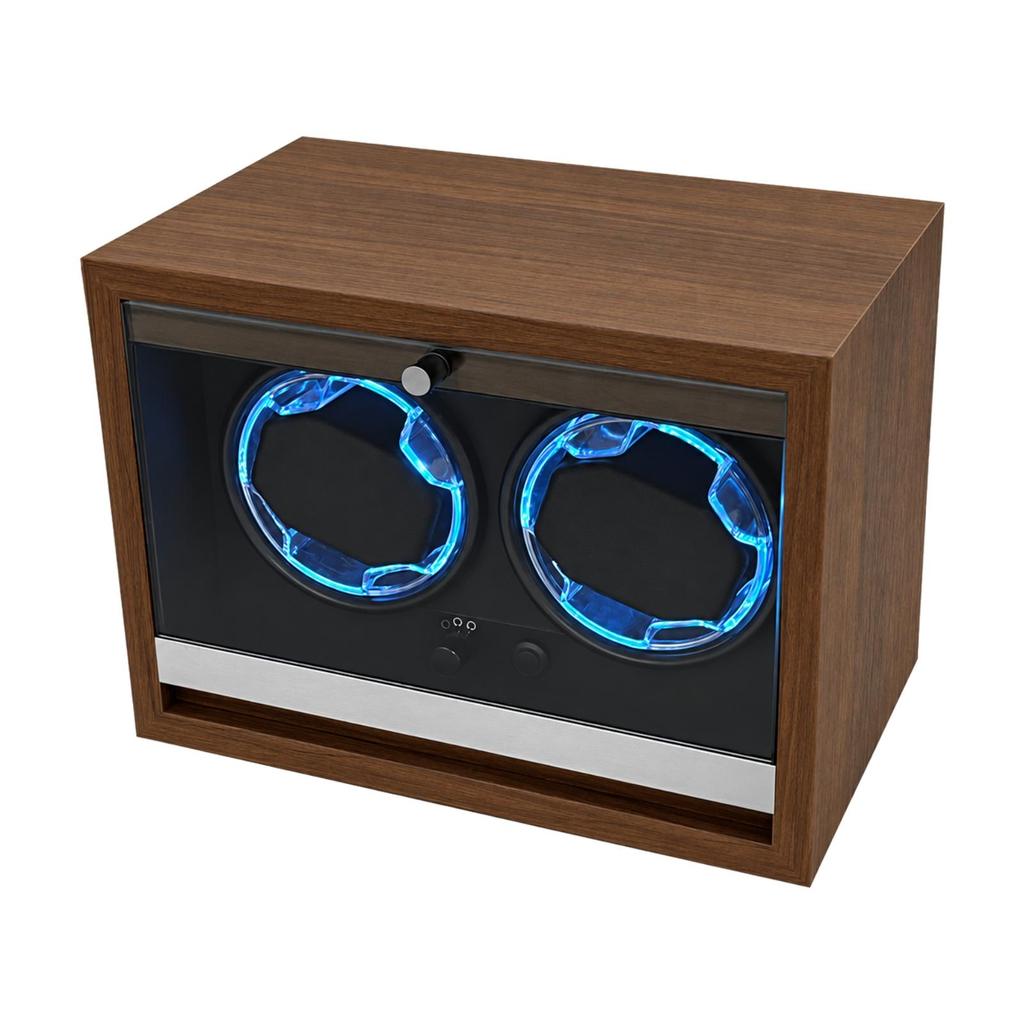 Two-Position Automatic Watch Winder Adjustable Rotation Modes with