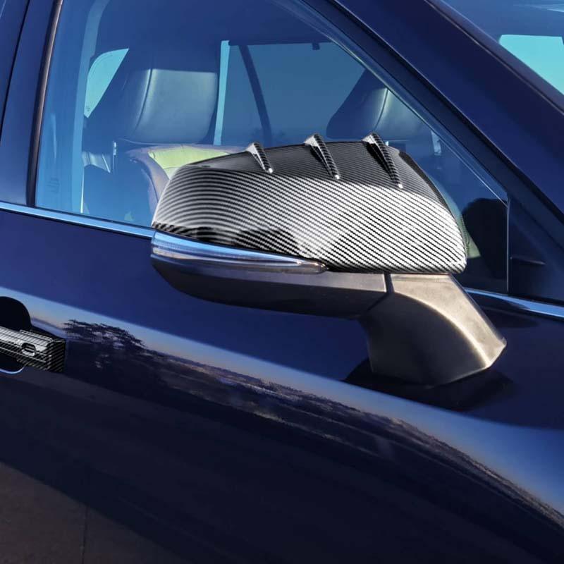For Toyota Grand Highlander 2024-2025 ABS Carbon Fiber Car Side Rearview Mirror Cover Door Mirror Shell Trim Car Accessories
