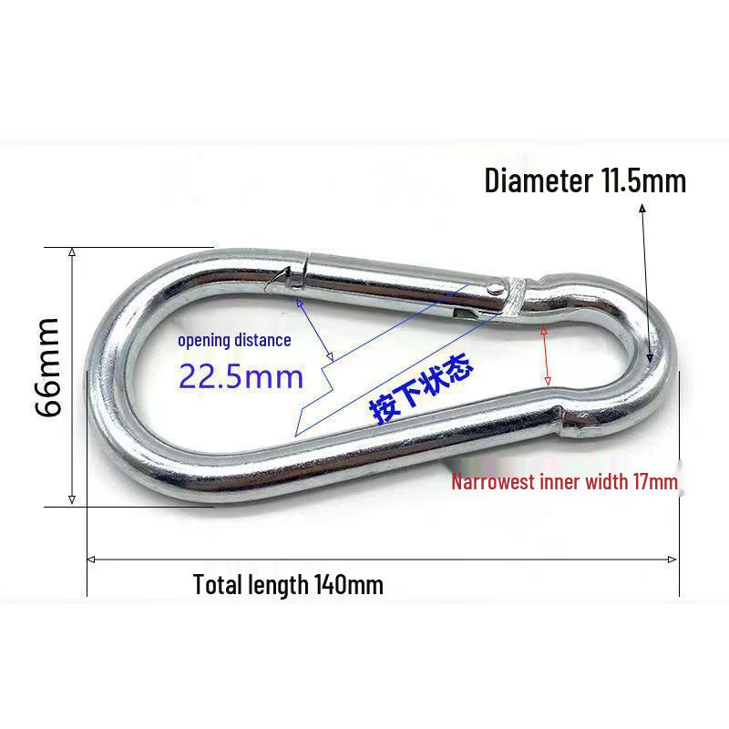 Tolex Gourd Safety Buckle for Outdoor Gear