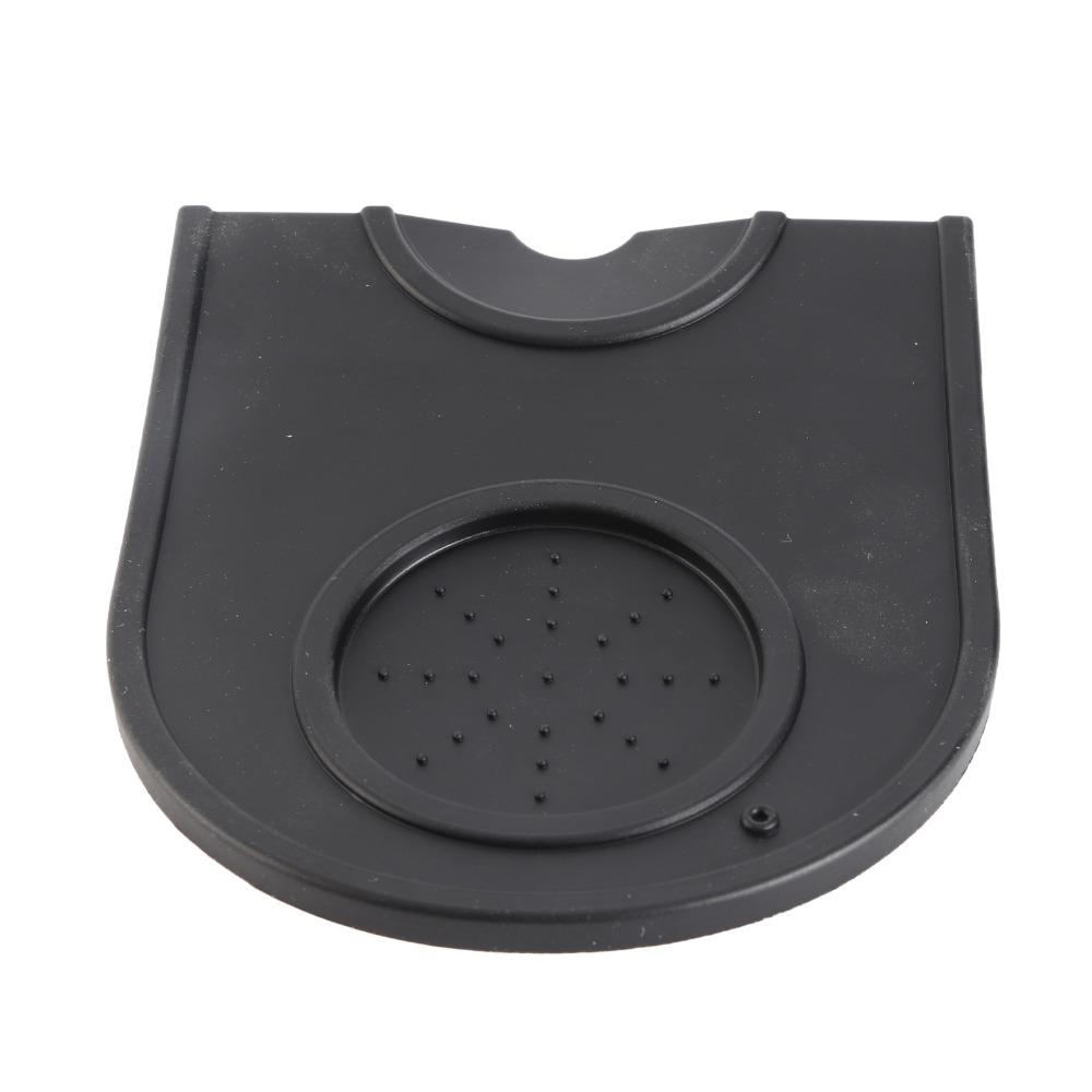 Corner Edge Espresso Tamping Mat Thicken Design Tamp Support Pad Barista Tool Mat Countertop Use