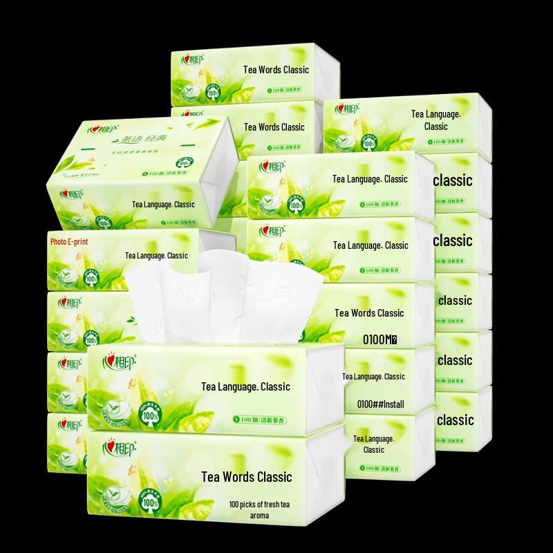 Mind Act Upon Mind Tea Talk Classic Facial Tissues