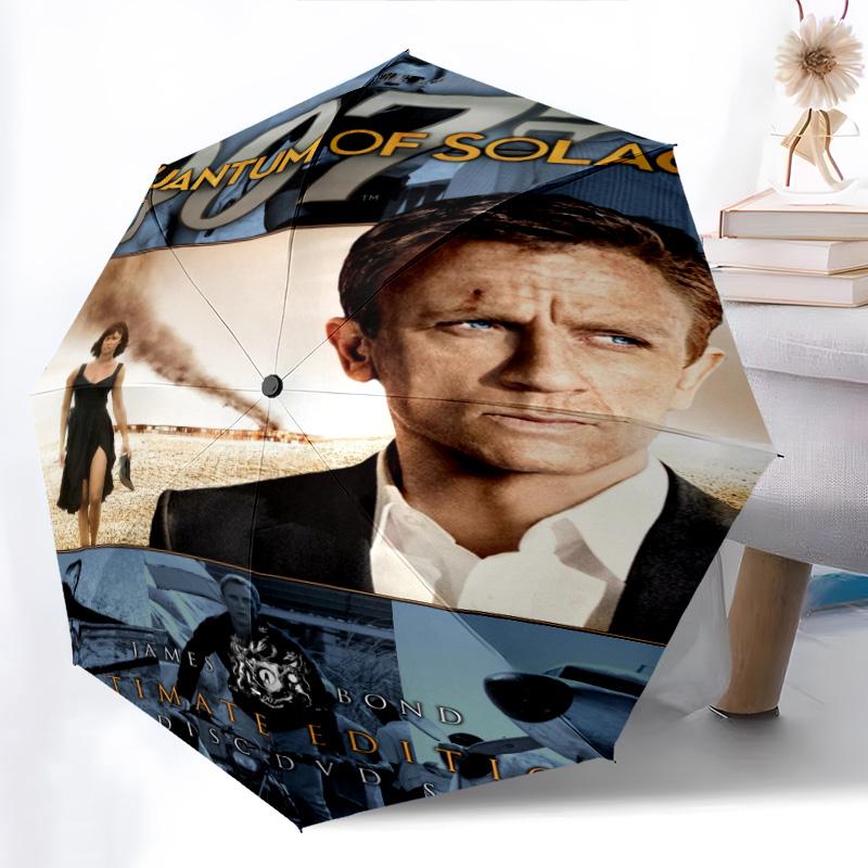 Espionage Intrigue Quantum Solace Folding umbrella Portable Umbrella Gift Umbrella Sun umbrella