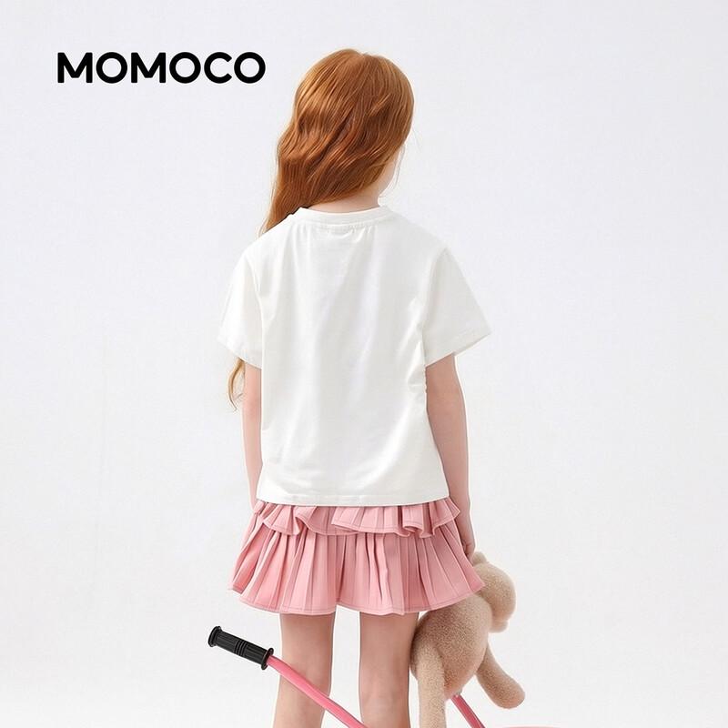 MOMOCO Girls' Ballet Girl Short Sleeve T-Shirt