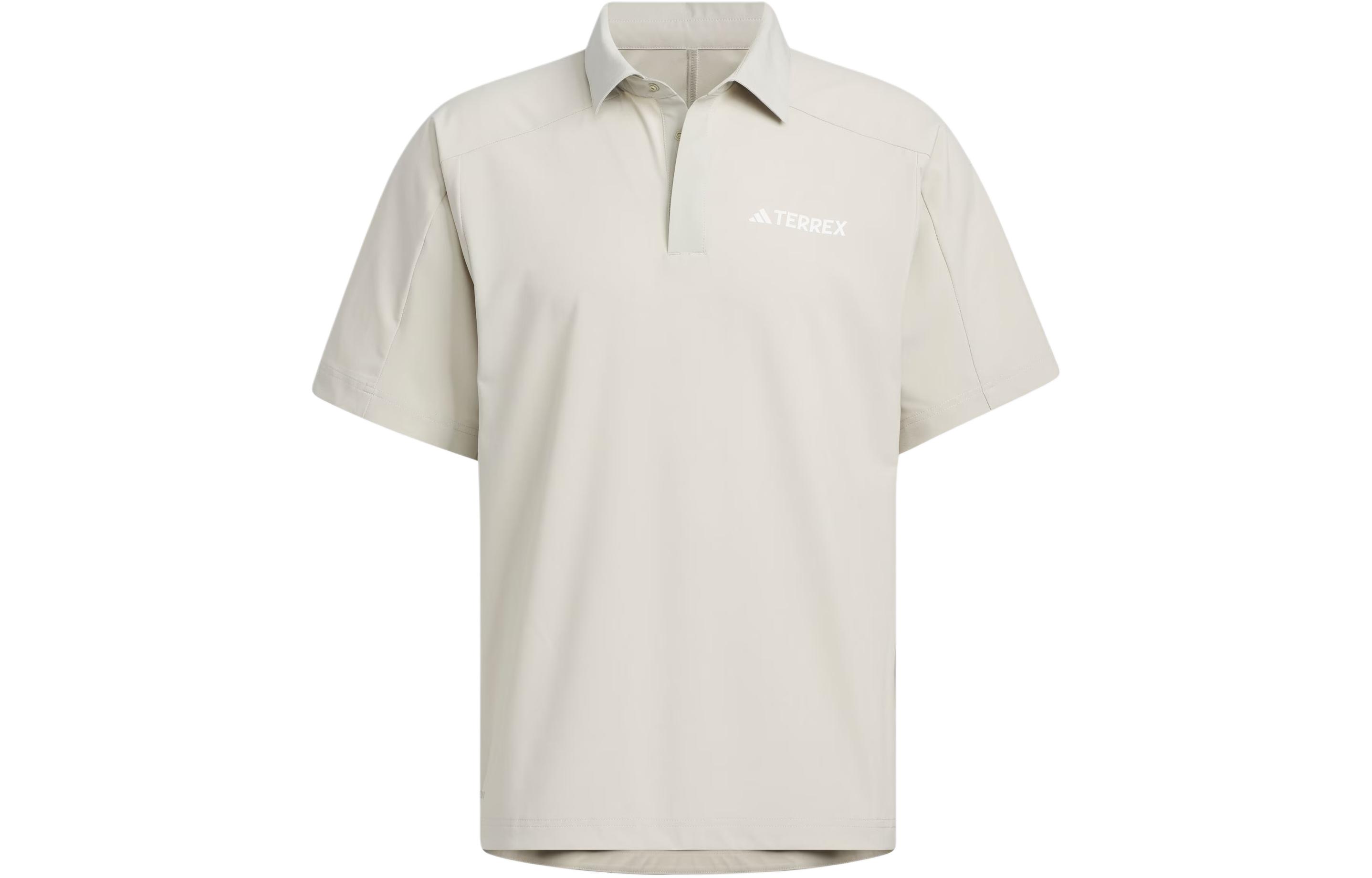 Adidas Woven Aeroready Polo Shirt Polo Shirt Men s Light Gray IX0111 XL