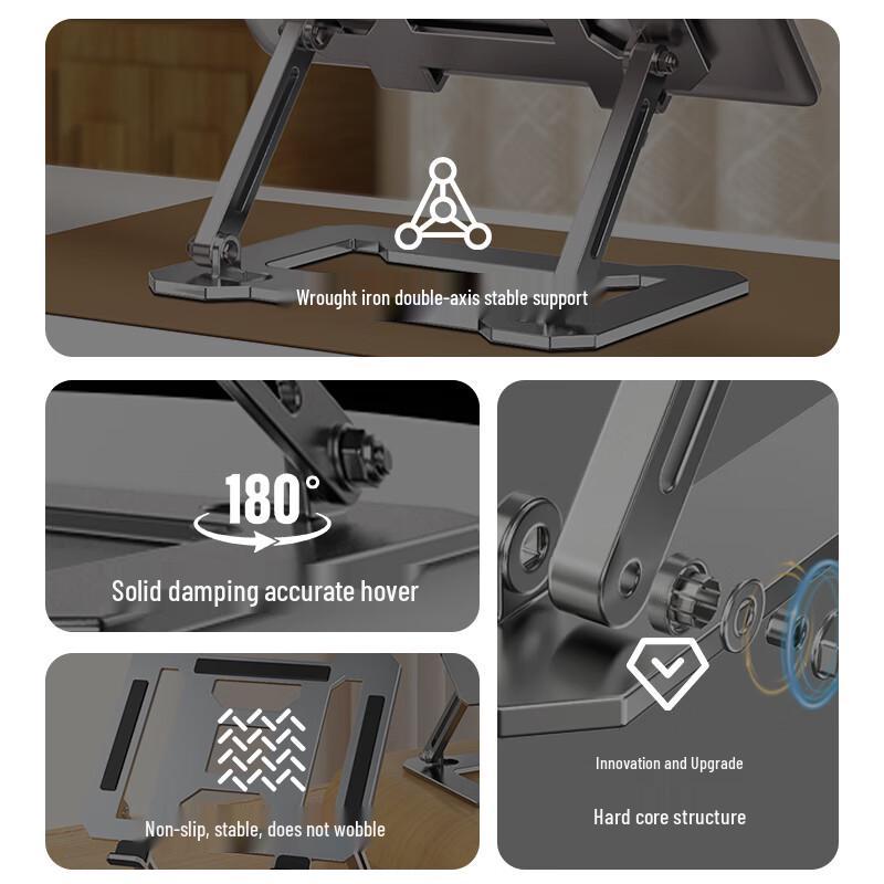 LUCKPRO Adjustable Ergonomic Laptop Stand