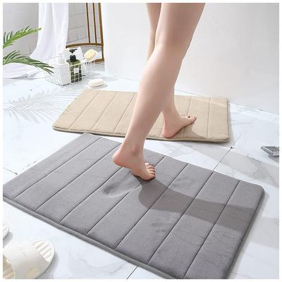 ZPOW Bath Foot Wiping Quick 40cm X Memory Bath Fully Dressing Mat Mat, Mat, Drying, Absorbent, Washable, 60cm, Non-Slip, Foam, Small, Mat, Cushion,