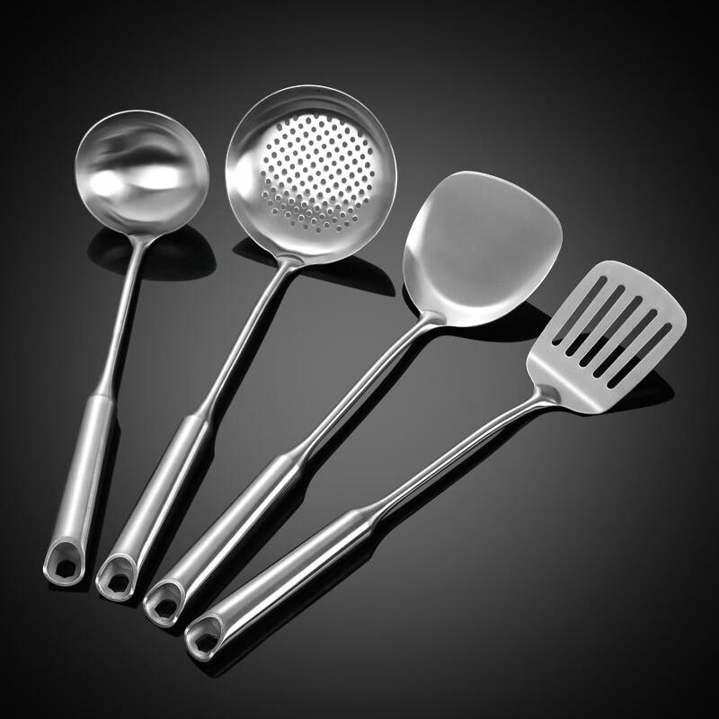 Zhishi 304 Stainless Steel Spatula & Ladle Set