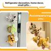 Tiger Magnetic Refrigerator Sticker Doll Zebra Toy Cat Lying Doll  Home Decor