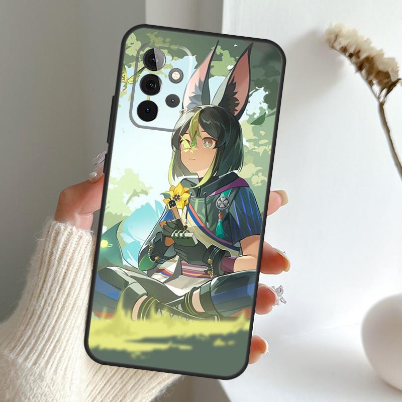 Genshin Impact Tighnari Case For Samsung Galaxy A16 A26 A36 A56 A55 A35 A15 A54 A34 A14 A52 A32 A12 A13 A33 A53 A17