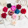 100Pcs High Quality Silk Artificial Flowers Roses Hot Sales Wedding Bridal Bouquet Diy Gift Home Garden Arch Festival Decoration