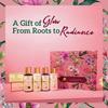 KHADI NATURAL Gift Box Set of 1 6 Pcs for Hair and Body Care with Soap, Cleanser, Conditioner, Body Wash & Moisturizer