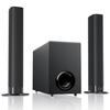 HolyCrab Soundbar with Detachable 2-in-1 Design & Separate Subwoofer, Bluetooth 5.3, TV Speaker, Volume Enhancement & EQ Modes,