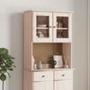 VidaXL Chest of Drawers Top ALTA 77x30x92 Cm Solid Pine Wood 353945
