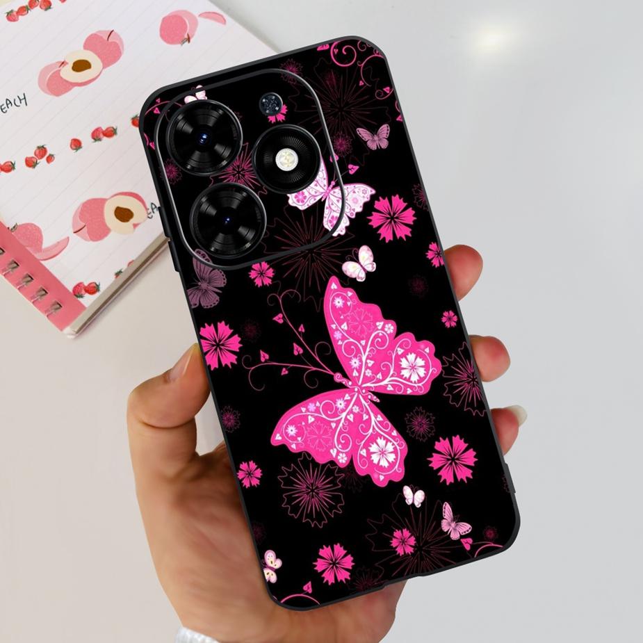For Infinix Smart 8 Case X6525 Luxury Popular Painted Cover Matte Phone Case For Infinix Smart 8 Smart8 Soft Fundas 6.6'' Bumper