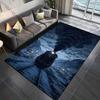 Retro Steam Train Pattern Rug Carpets for Bedroom Living Room Bathroom Mat Creative Door Mat Cloakroom Home Decor Area Rug