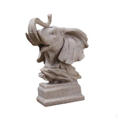 Animal Figurine Centerpiece for Indoor Display Resin Craft Living Room