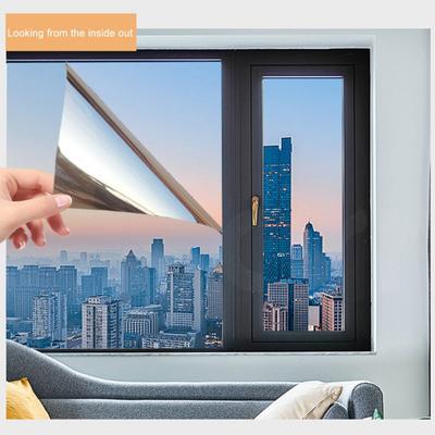 Fensterglas-Sonnenschutz-Isolierfolie, Sonnenschutz-Fensterfolie, Anti-UV-reflektierende Fenster-Sichtschutzfolie