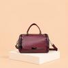 New Korean Version Easy To Fit Retro Shoulder Boston Pillow Bag Women's Handbag Large Capacity Oblique Span Bag Women