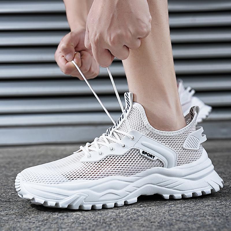 39-49 Summer Mens Large Size Casual Sports Shoes Casual Men's Shoes Lightweight Soft Bottom Casual Running Shoes