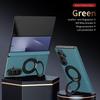 Samsung Galaxy Z TriFold Phone Case with Rotating Stand and Hinge Film Cover.