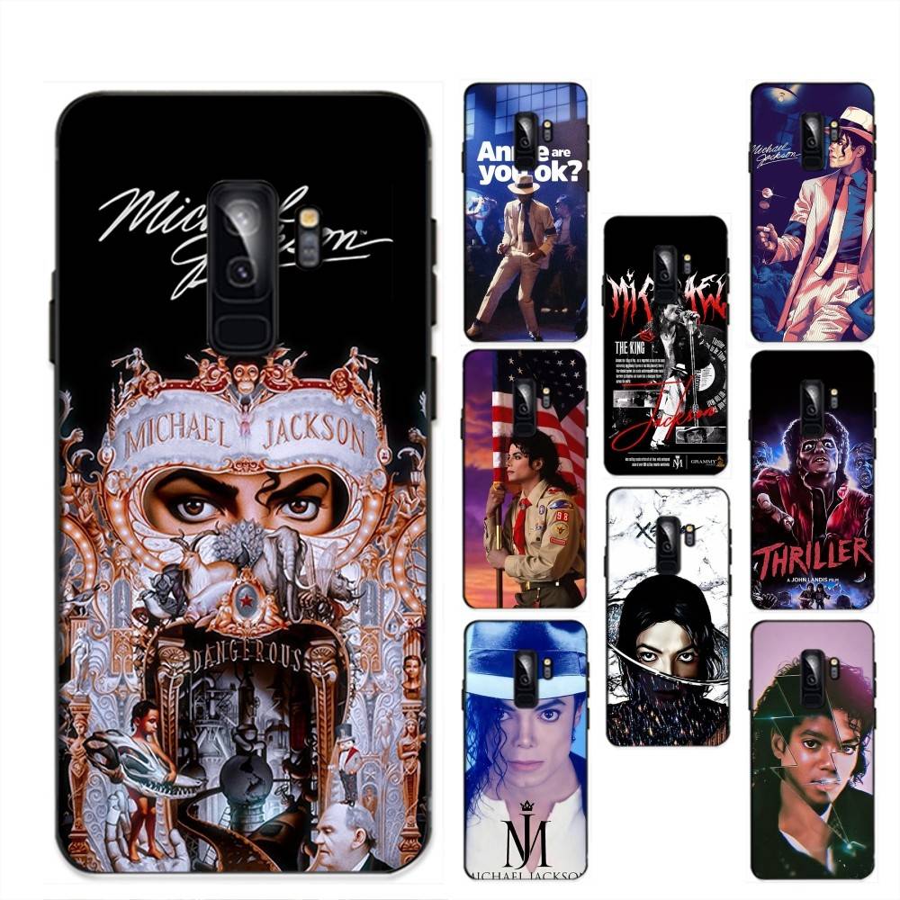 Pop Singer Michael Jackson Phone Case For Samsung S 24 Fe 25 Ultra Plus 20 Lite 21 30 22 23 24 22 Ultra 5G Fundas