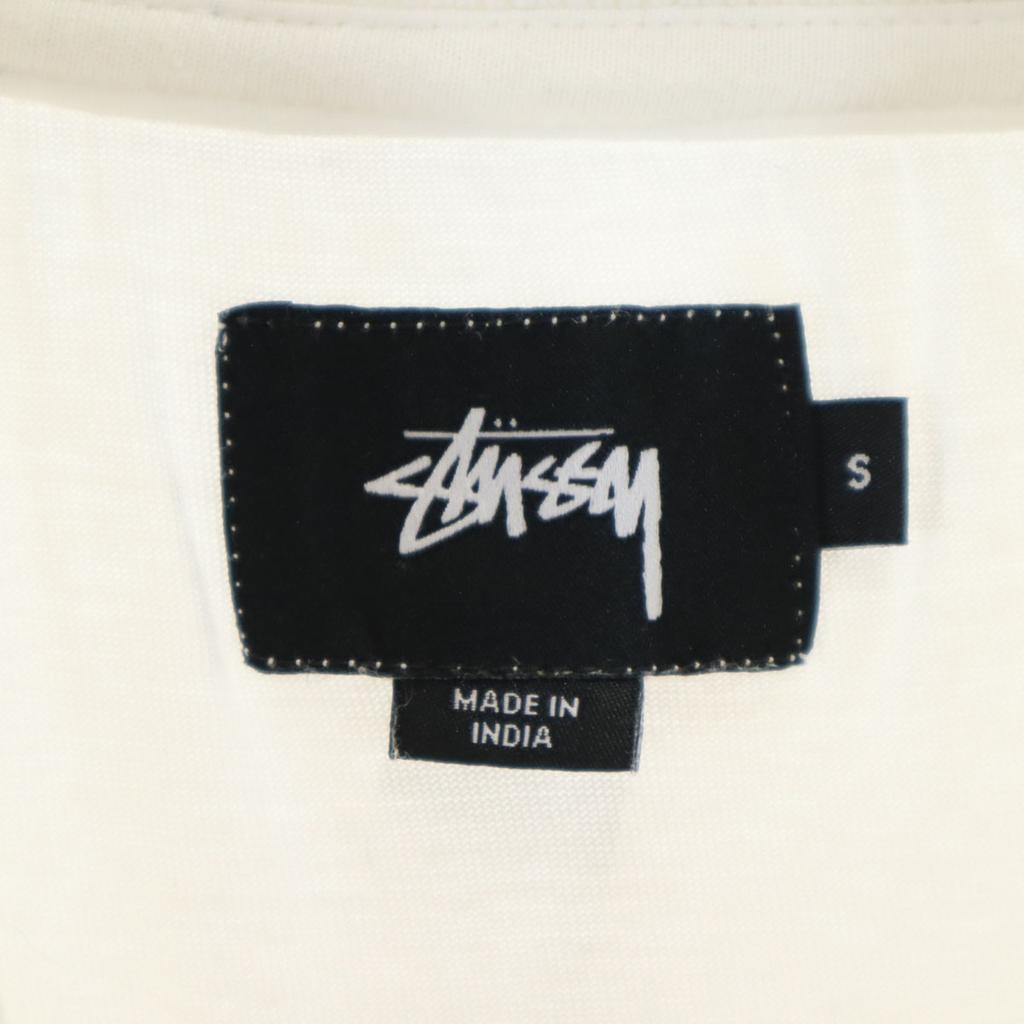 Stussy Short Sleeve With Pocket T-shirt S White Men's Used