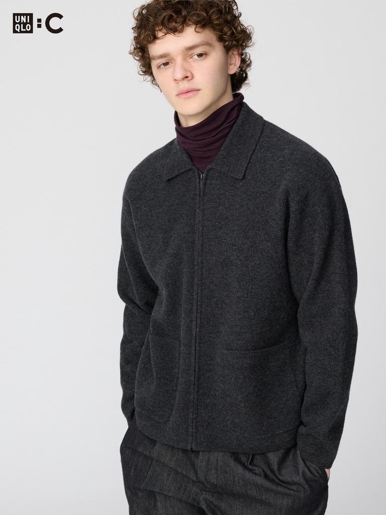 Uniqlo Knit Full Zip Jacket