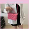 Trendy Textured Lovely Square Purse Street Fashion Pu Bag For Women