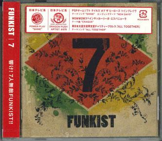 

CD FUNKIST - 7 PCCA03574PROMO PONY CANYON 2011 Japan Obi Japanese Pop/Rock Used