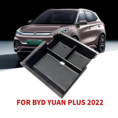Car Center Console Btorage Box Armrest Box Storage Tray for BYD Atto 3 Yuan Plus 2024 Accessories