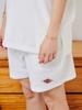 Akau Oversized Terry Towel Shorts (White)