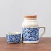 OLOEY Ru Kiln Myriad Flowers Ceramic Thermos
