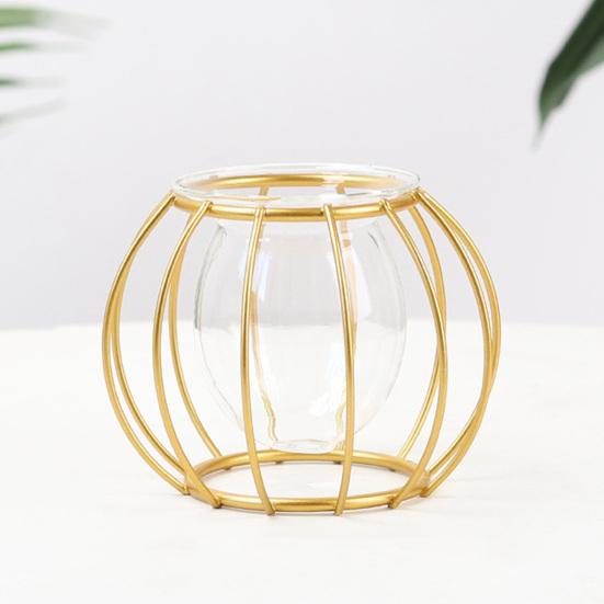 Váza na květiny Jednoduché jemné zpracování Skleněná mini poutavá praktická dekorace Váza na rostliny do obývacího pokoje