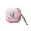 Gloss Marble Texture Headphone Case For Samsung Galaxy Buds Live Buds FE Buds 2 Pro Cute Earphone Cover Funda