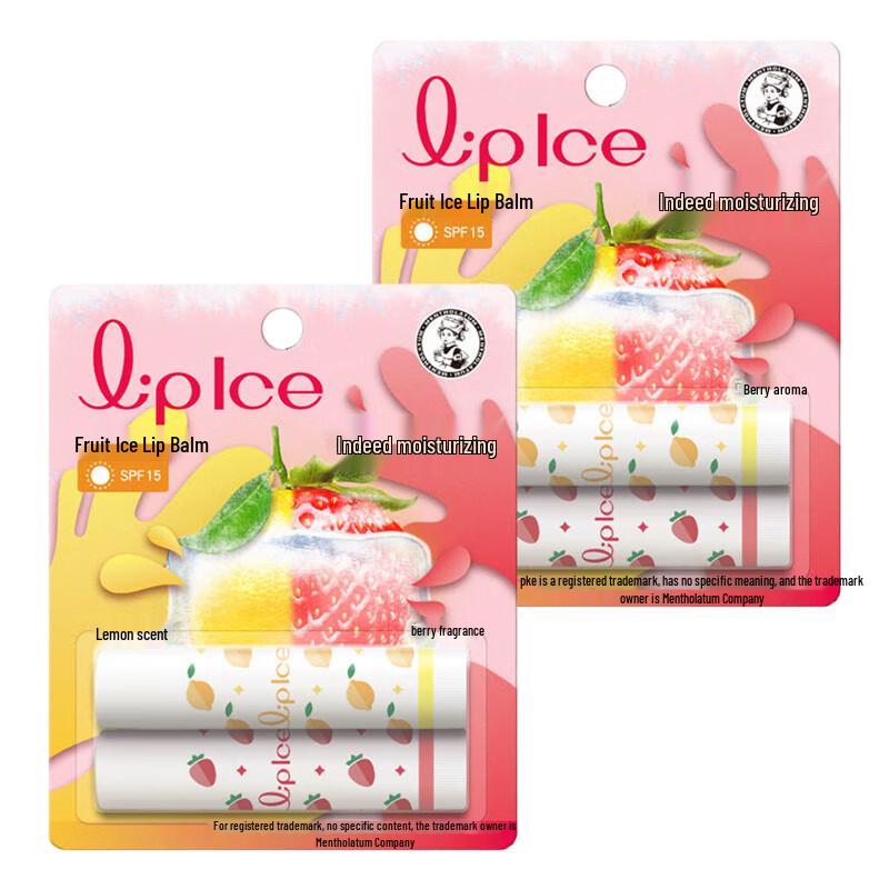 

Mentholatum Fruit Ice Lip Balm Set
