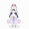Animation Hololive anchorwoman acrylic insert card white blowing snow summer color festival animation peripheral decoration