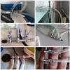 1 2 3 4 5 Way Aquarium Air Splitter Valve Fish Tank Air Pump Flow Splitter Distributor Pump Valve Tap Lever Control Switch Valve