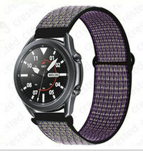 

Compatible Nylon Loop Velcro Strap for Samsung/Huawei S3/S2/Watch GT/GT2 - 22mm 20mm