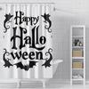 Home Shower Curtains for Bathroom Waterproof Fabric Modern Nordic Style Living Room Curtain Halloween Autumn Pumpkin Decoration